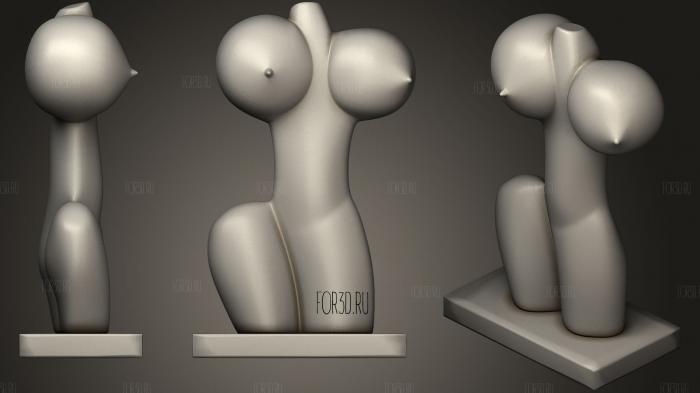 Sculpture Venus XX stl model for CNC